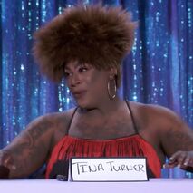 First Snatch Game Look – Tina Turner