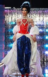 Red, White and Blue, Bitch! (Evening Gown) Look – Finding the Future by Looking Backwards