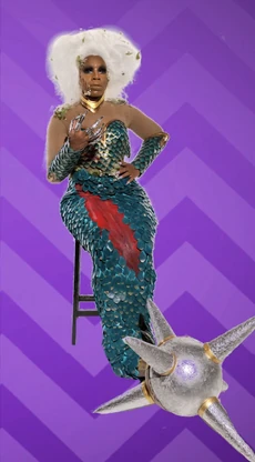 Monet Mermaid Look