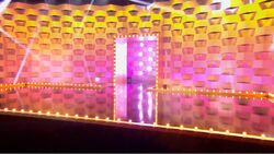 Season 1 Runway with a pink and yellow color palette