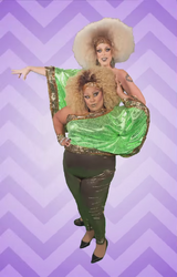 Conjoined Twins Look (with Tempest DuJour)