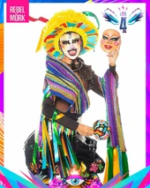 Look de 'La Más Folclórica' – Parachicos