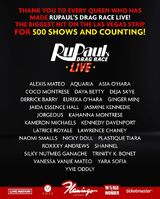 500 Show Anniversary Poster