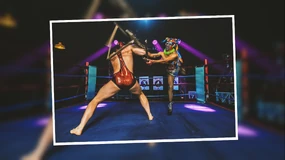 Sesión de fotos de luchadores