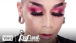 Dahlia Sin’s Buttons & Bows Look Makeup Tutorial RuPaul’s Drag Race S12