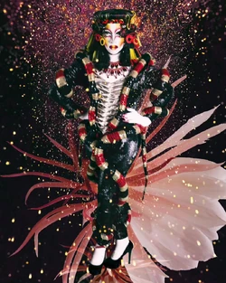 VermelhaNoirFlowersLook