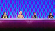 The judges panel in Season 2