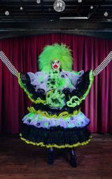 Unaired Neon Haunted House Look