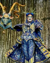 Look de 'Día de Muertas'