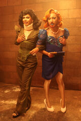 Laughing In Tandem Look (with Challenge Partner Pura Luka Vega)