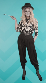 Black and White Realness Look