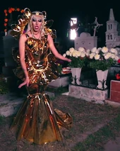 Look de 'Día de Muertas'