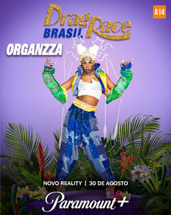 Organzza, do Drag Race Brasil, fará Watch Party em Florianópolis