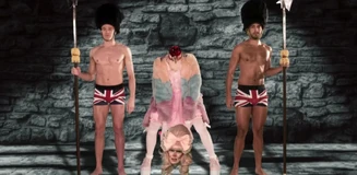 Sesión de fotos de la decapitación de Ana Bolena