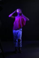 Dancing in the Dark Photoshoot Look