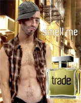 Anuncio de la fragancia masculina TRADE