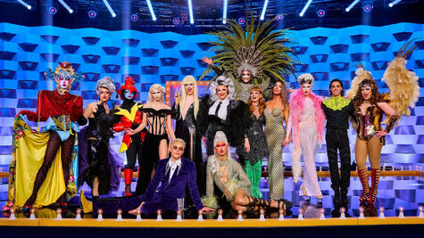 The Season 1 Contestants on the Finale Stage