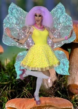 Look de la actuación de "Mardi Gras"