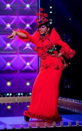 Red Passion Week Look