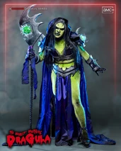 Look de 'Dungeons and Drag Queens' — Brujo trol