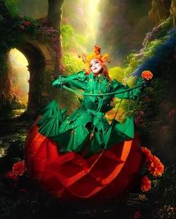 PixiePixieFlowersLook