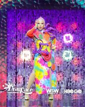 Look de 'Rainbow Runway Realness'