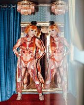 Unaired Snatch Game Look - Mylène Farmer