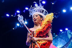 Deja during the live finale crowning