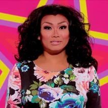 JujubeeAS1GaffInLook.jpg (289 kB) Look de Look de "RuPaul Gaff-In" — Fran Drescher