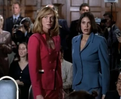Lois with her rival Linda King