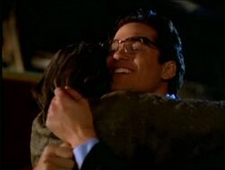 Clark reunited with Lois