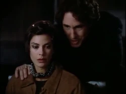Lois being held prisoner by Lex