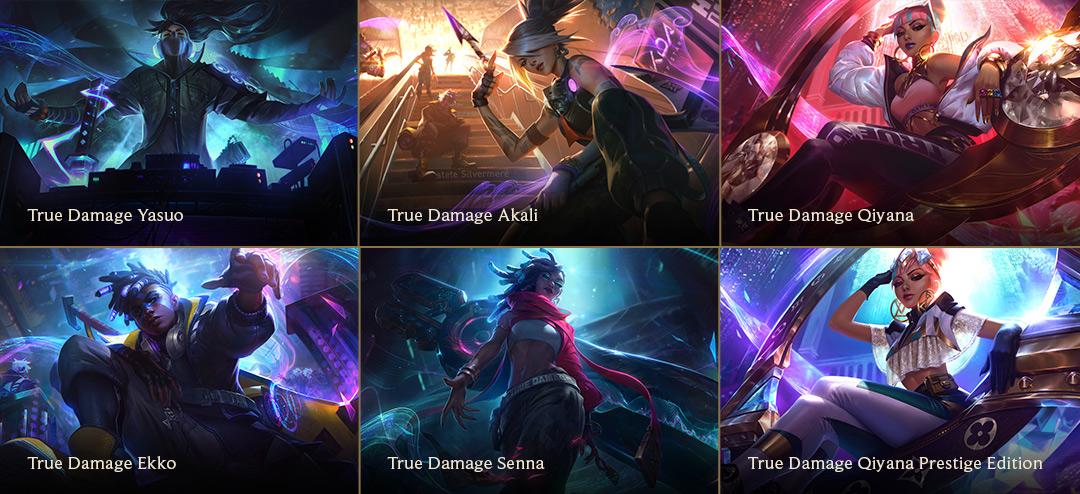 Patch 9 22 Leaguepedia League Of Legends Esports Wiki True damage skin reveals are up on riot social media, showing off true damage akali , yasuo , senna , ekko, qiyana and her louis vuitton collab prestige edition ! patch 9 22 leaguepedia league of