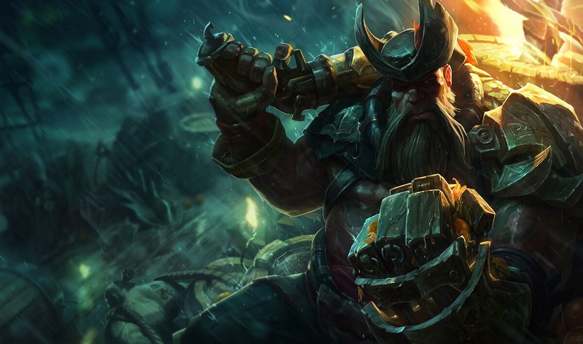 Gangplank FPX (Base) chromas in League of Legends