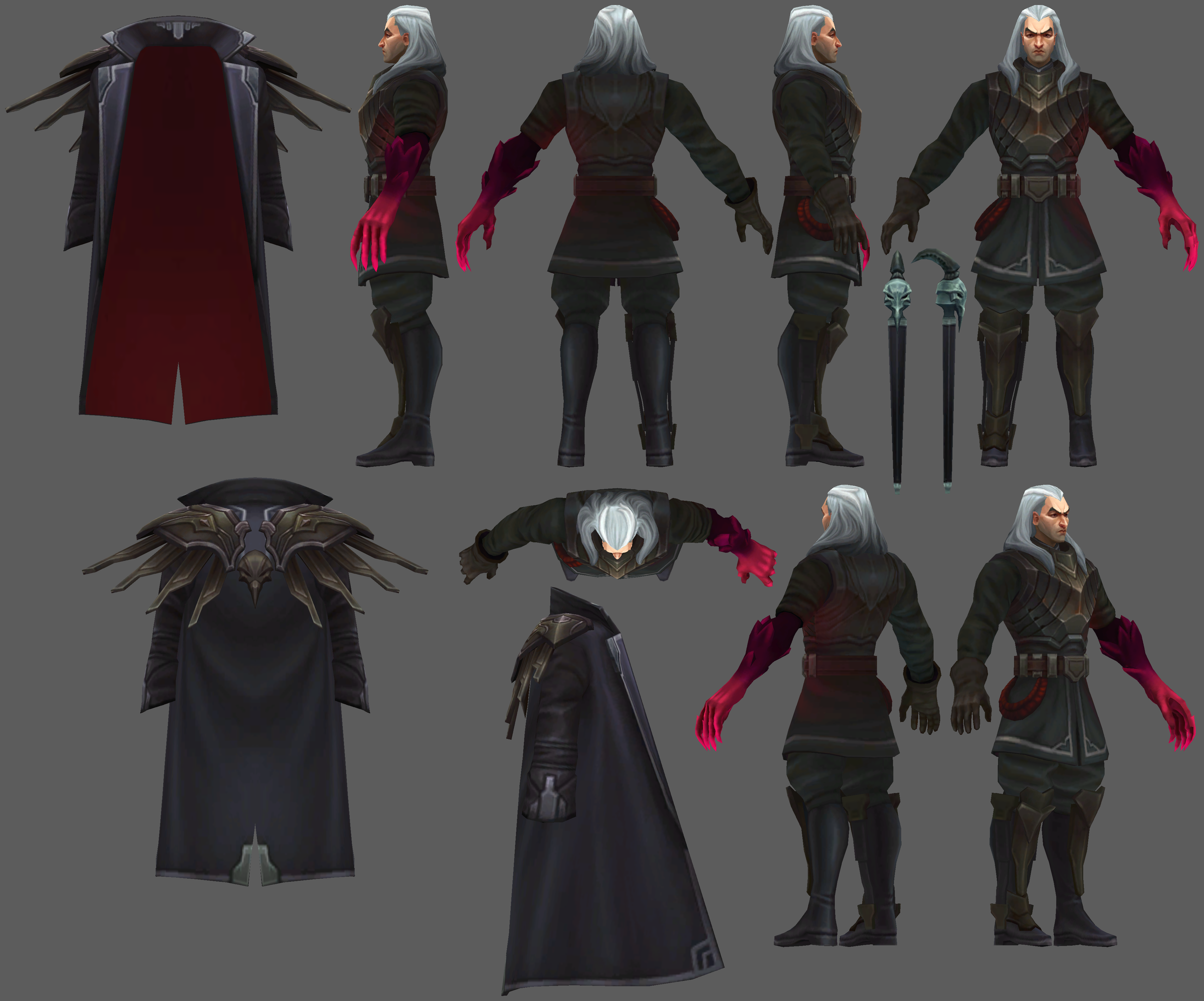 swain league of legends model