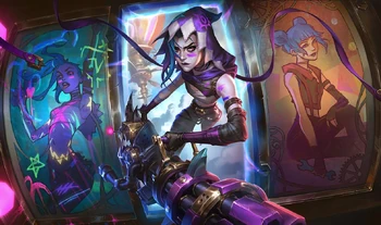 Skin Splash Arcane Fractured Jinx