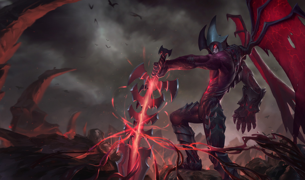 mecha aatrox splash art