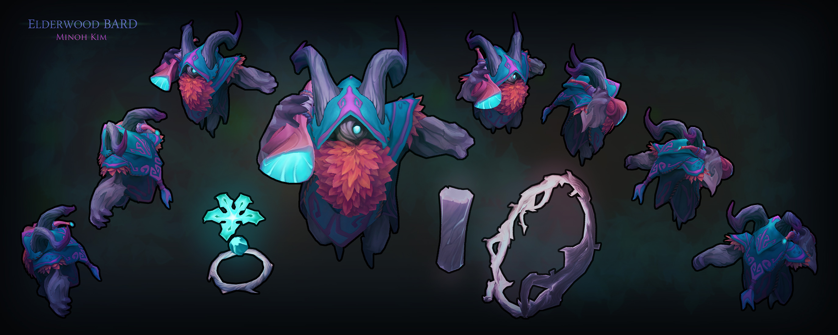 Bard ghost skin concept art / what do you think? (i found the image on the lol  forum) : r/bardmains