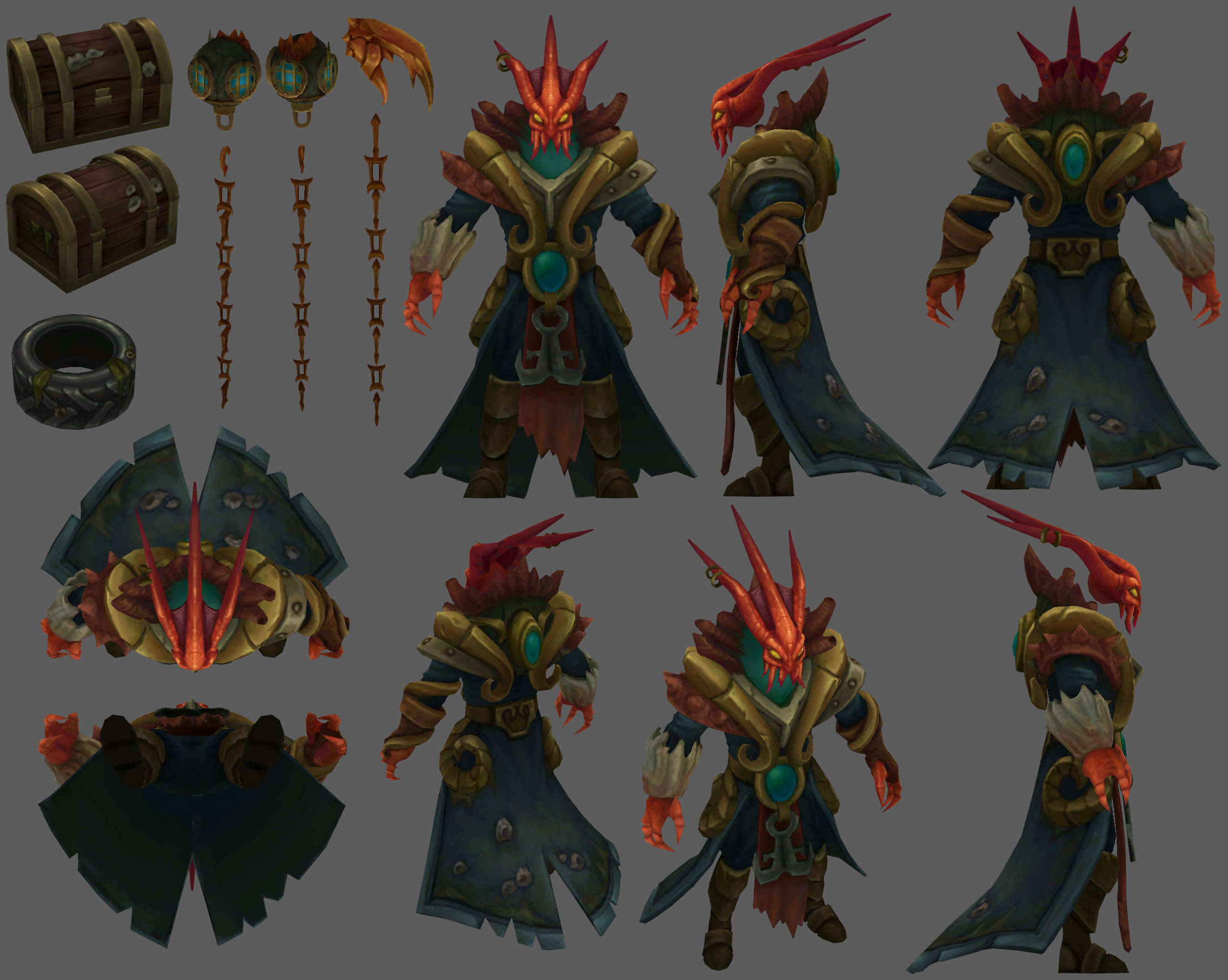 FPX Thresh Concept Art : ThreshMains  Concept art, Art, Character design  inspiration