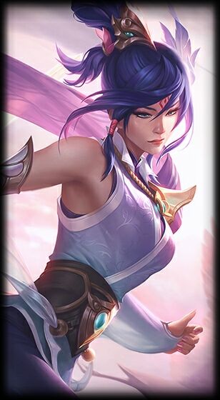 Live wallpaper Soaring Sword Fiora League of Legends / interface  personalization