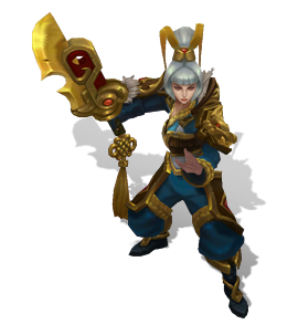 DragonBlade Riven é a melhor skin dela