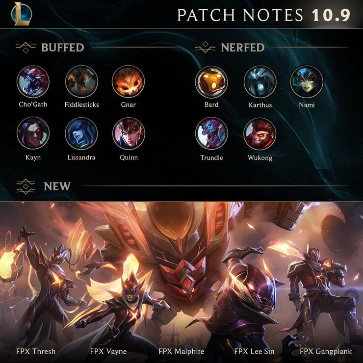 Patch 10.9 Banner