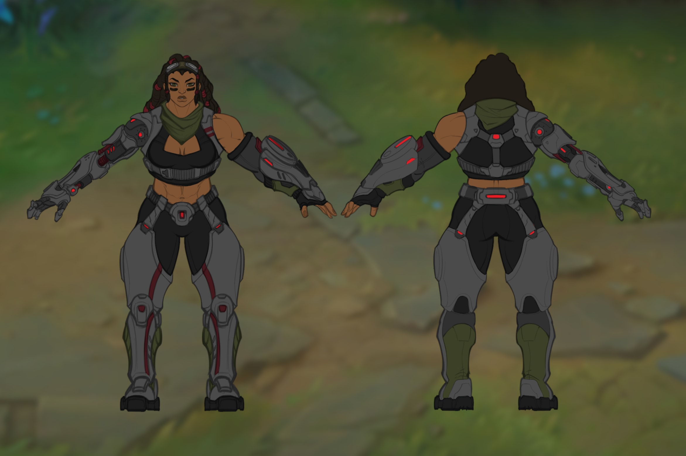 Illaoi/Gallery/Concept Art - Leaguepedia