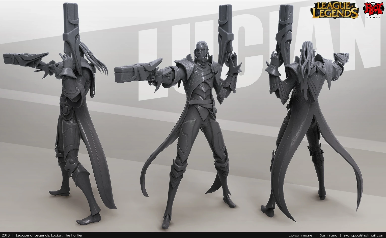 Lucian/Gallery/Concept Art - Leaguepedia | League of Legends Esports Wiki, image size:1530x945