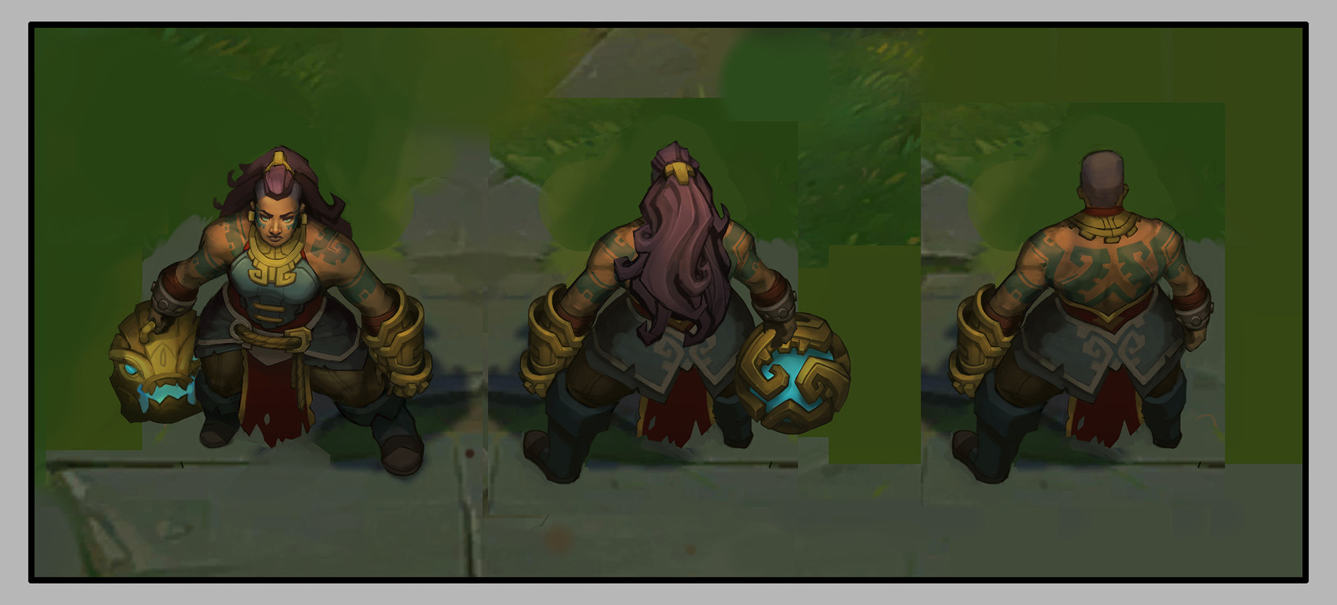 Slideshow: Project L - Illaoi Champion Concept Art