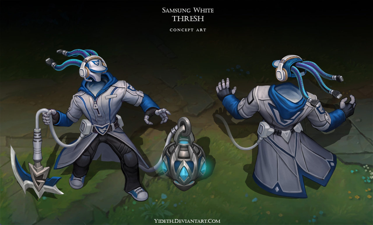 FPX Thresh Concept Art : ThreshMains  Concept art, Art, Character design  inspiration