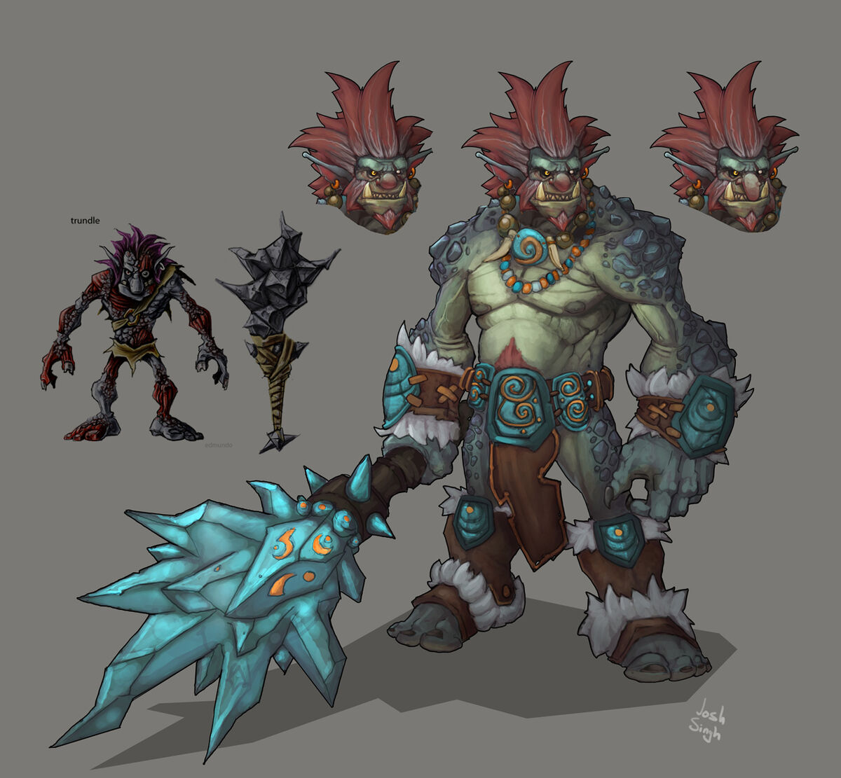 Trundle/Gallery/Concept Art Leaguepedia League of Legends Esports Wiki