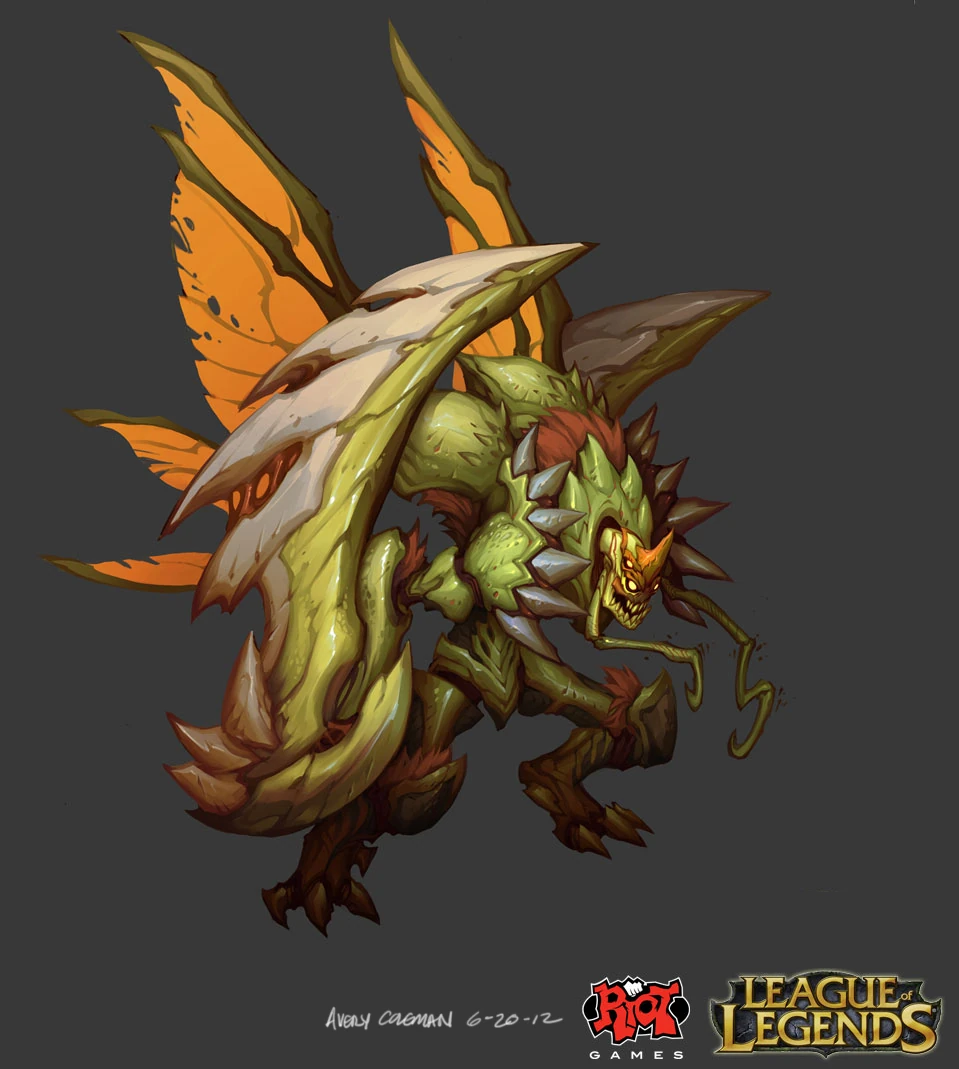 Kha'Zix/Gallery/Concept Art - Leaguepedia | League of Legends Esports Wiki, image size:959x1069