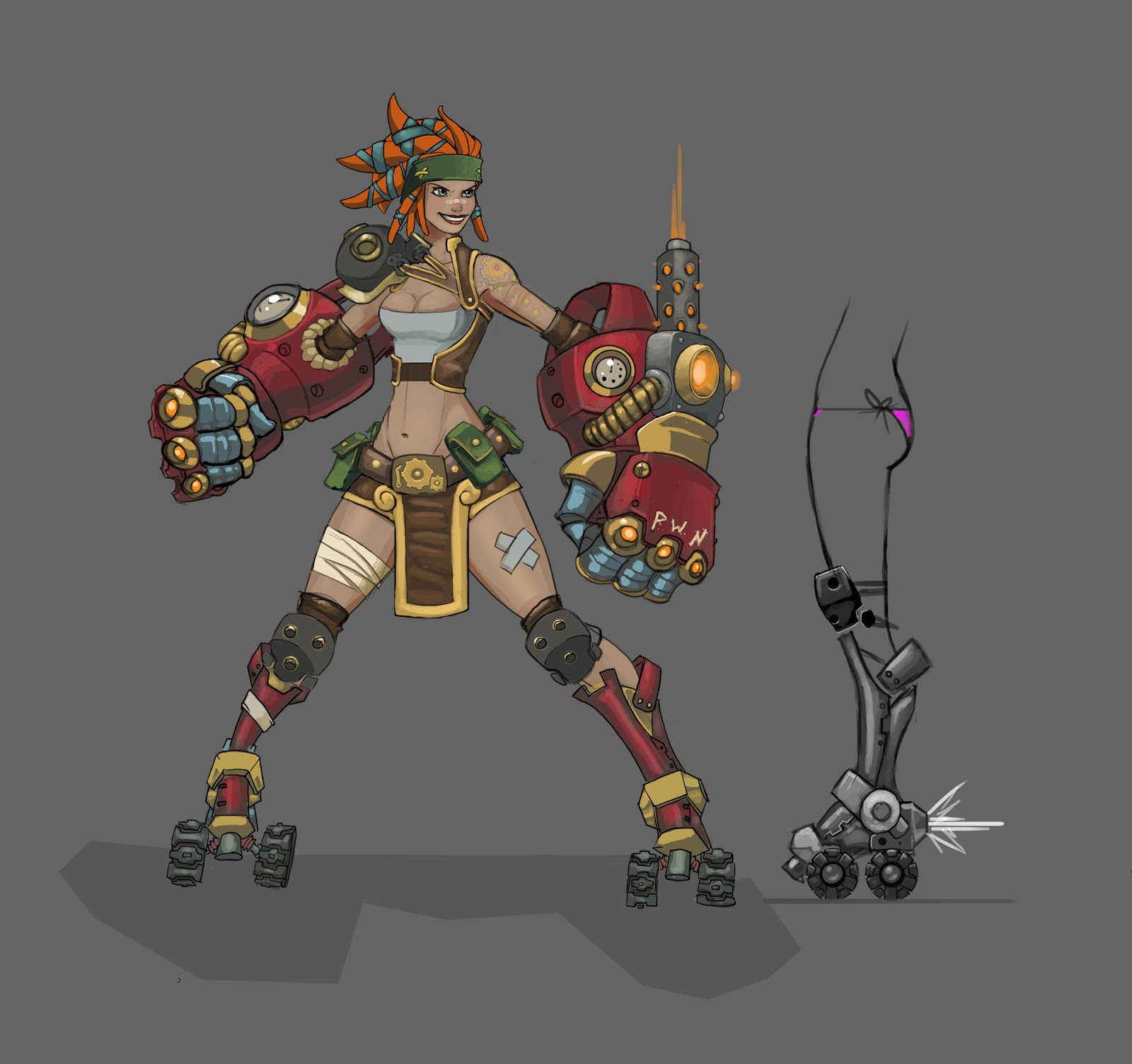 vi league of legends concept art