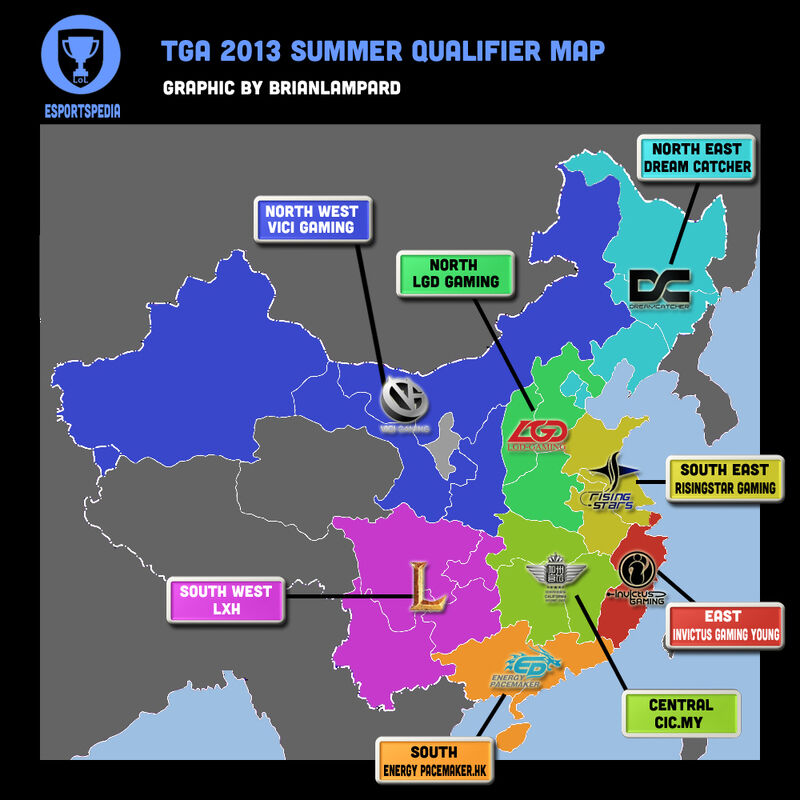 TGA 2013 Map